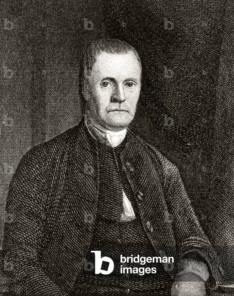 Roger Sherman, engraved by Simeon Smith Jocelyn (1799-1879) (engraving)