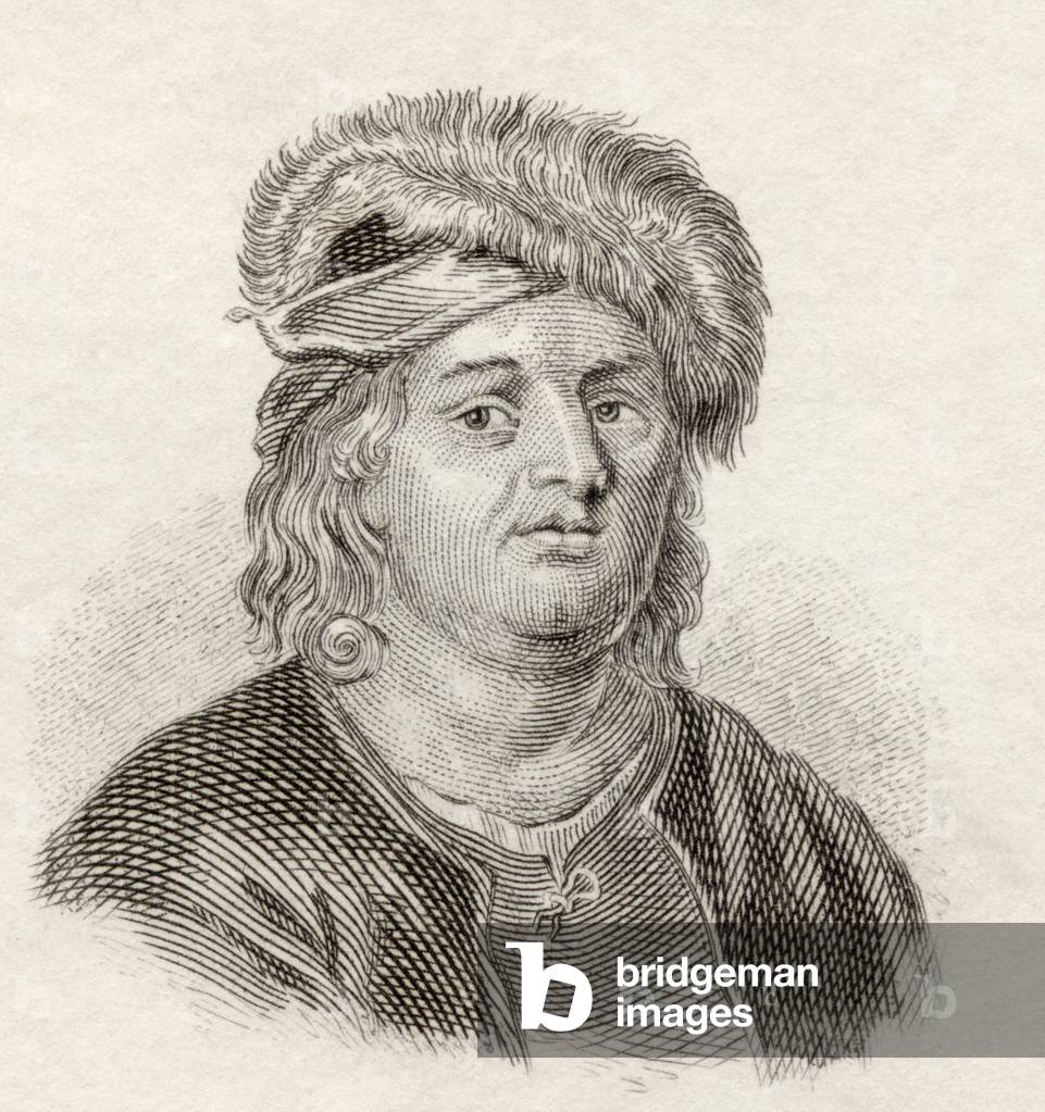 Paracelsus, born Phillippus Aureolus Theophrastus Bombastus von Hohenheim, 1493 to 1541, Swiss renaissance physician, botanist, alchemist, astrologer, and general occultist, from Crabb's Historical Dictionary pub.1825