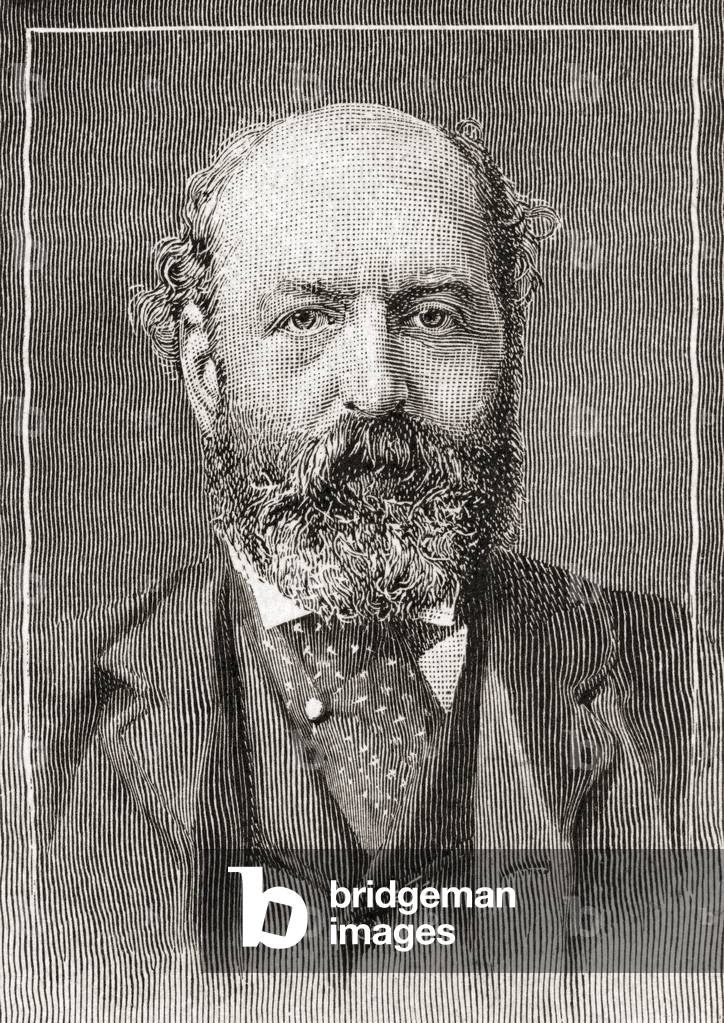 Nathan Mayer Rothschild, 1st Baron Rothschild, Baron de Rothschild, 1840 1915.  British banker and politician from the international Rothschild financial dynasty. From The Strand Magazine published 1897.