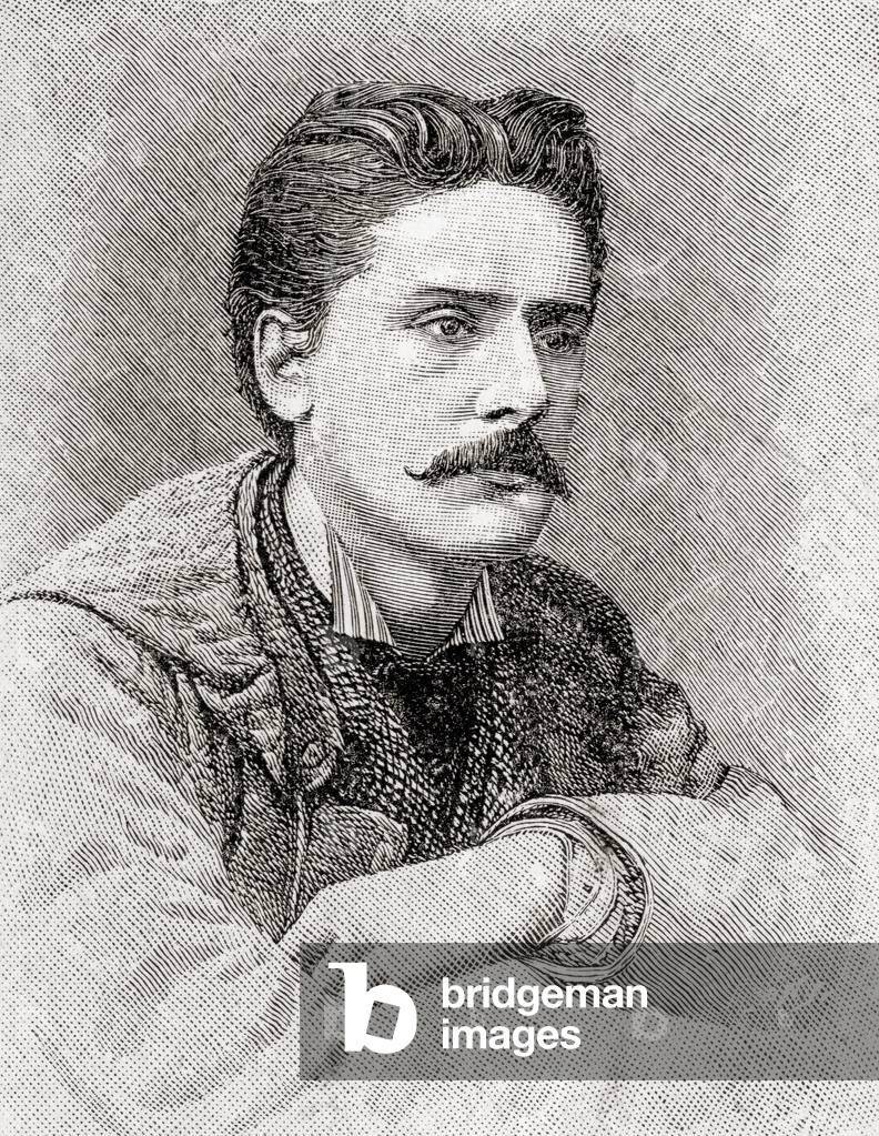 William Terriss, here aged 30, from The Strand Magazine, Vol I January to June, 1891