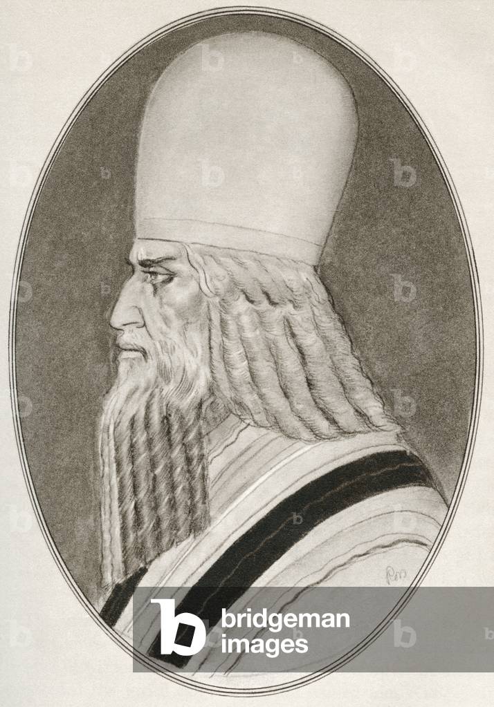 Zoroaster, aka Zarathustra, Zarathushtra Spitama or Ashu Zarathushtra, from Living Biographies of Religious Leaders