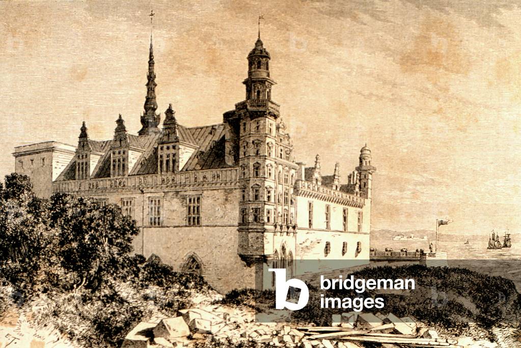 Kronborg Castle, Hillerod, Denmark, 1850s, from `La Tour du Monde', published Paris, 1860s (litho)