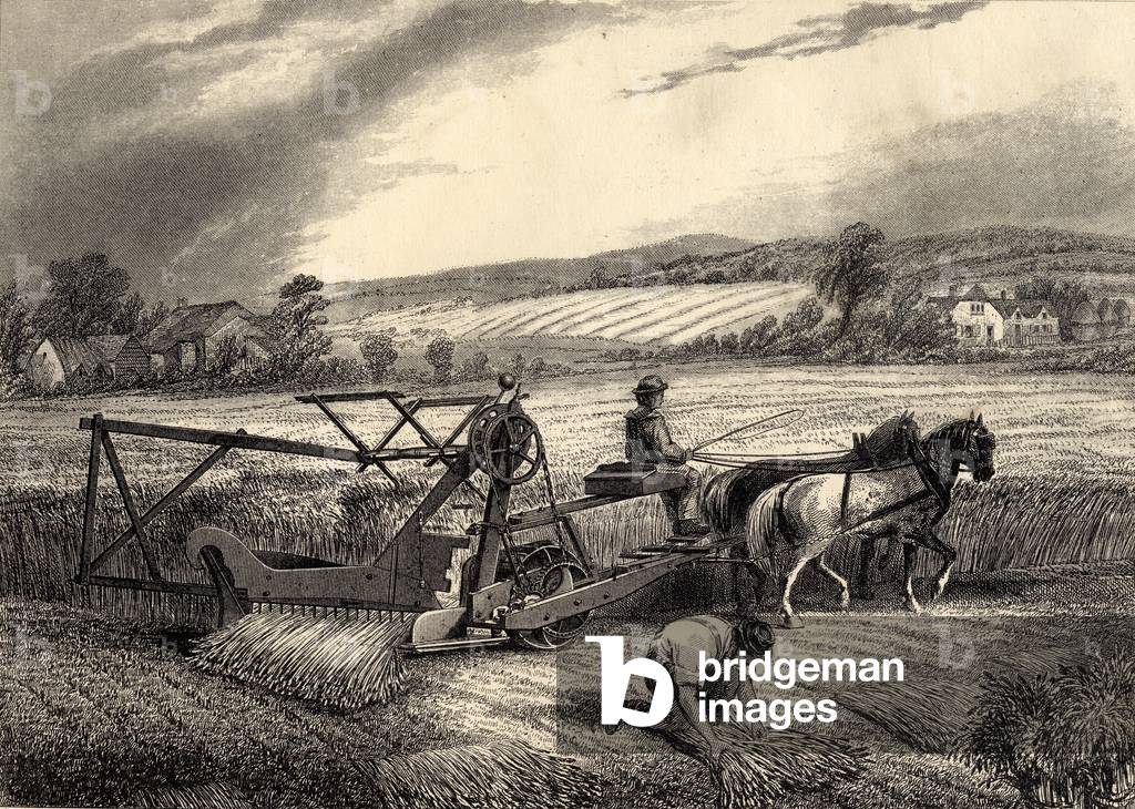 McCormick's Reaping Machine (engraving)