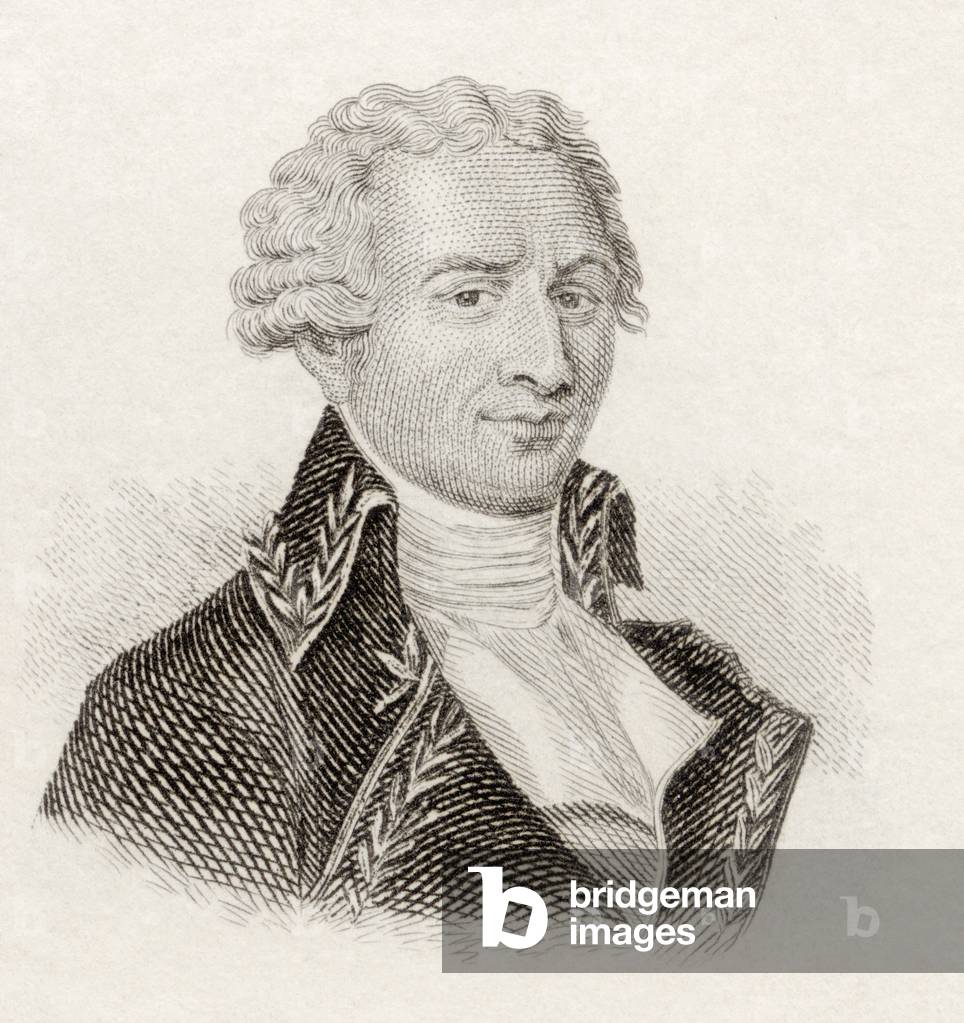 Antoine Laurent de Jussieu, 1748 to 1836, French botanist From Crabb's Historical Dictionary pub.1825