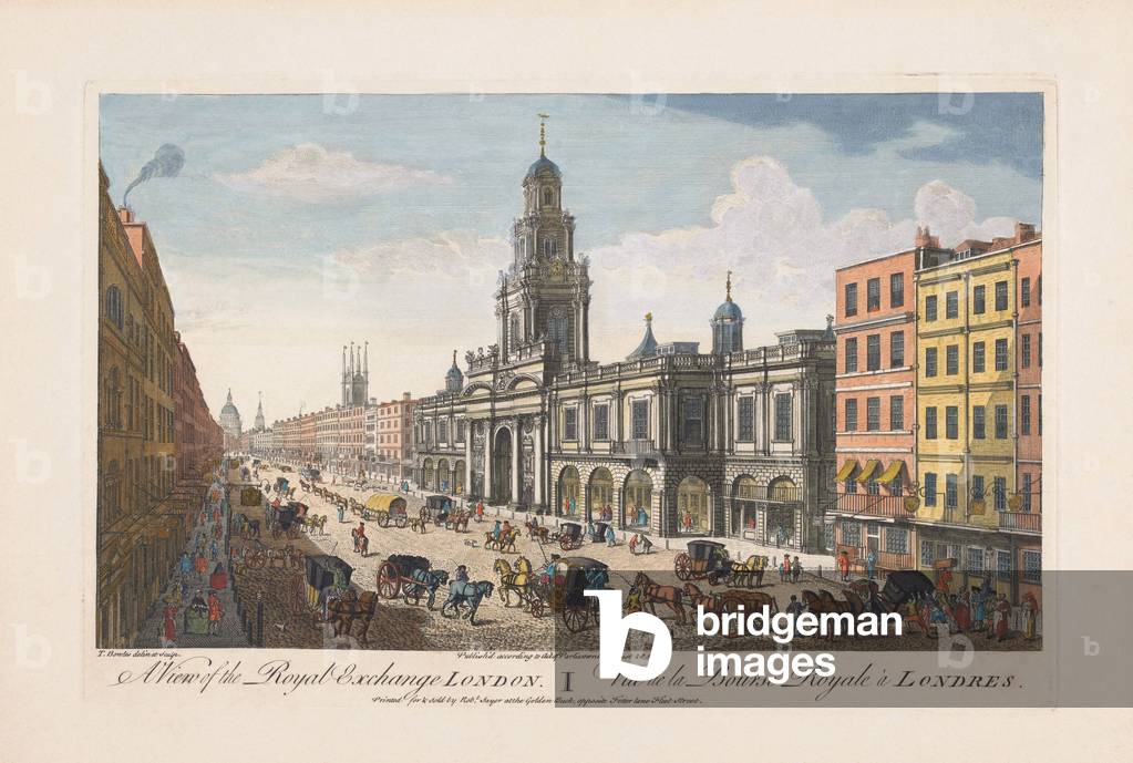 Royal Exchange, London, 18th century