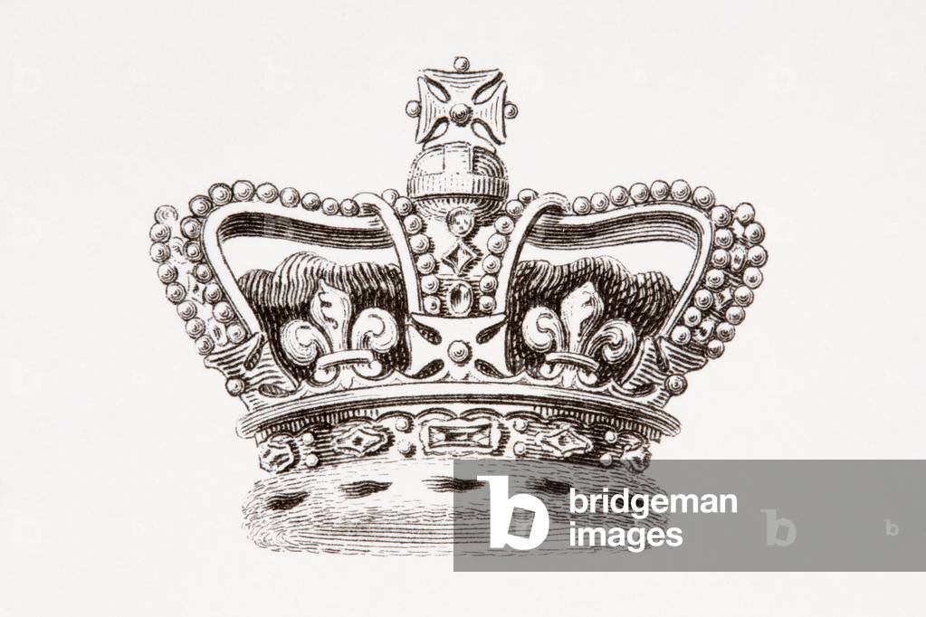 The Crown of England, publish in 1820 (print)
