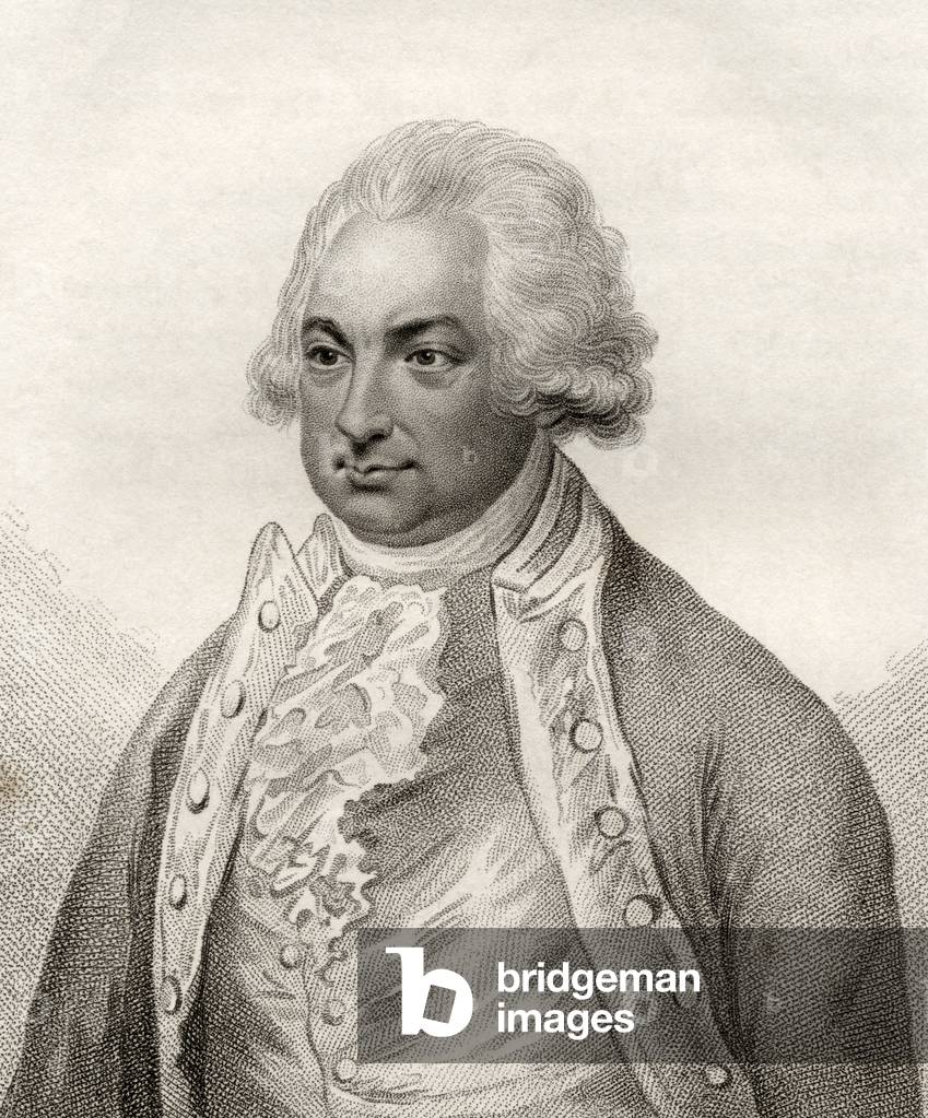 Constantine John Phipps, illustration from 'A catalogue of Royal and Noble Authors, Volume IV', published in 1806 (litho)