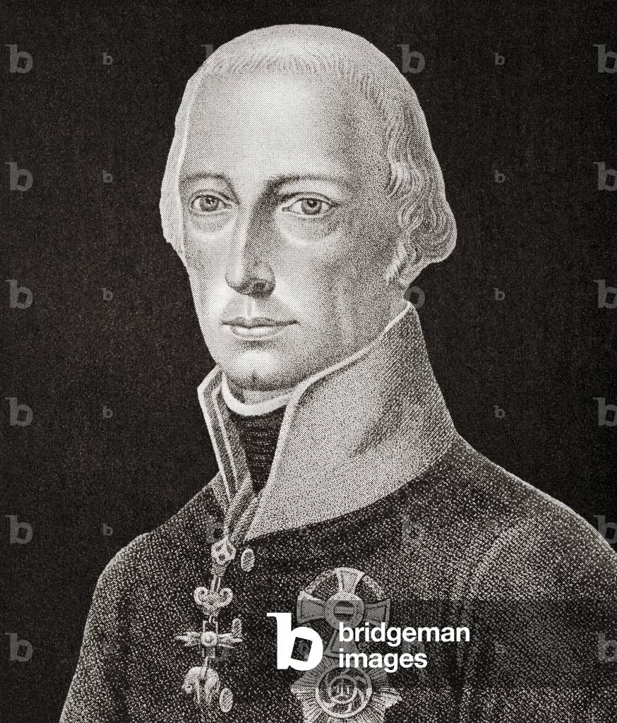 Francis II and I, Last Holy Roman Emperor, King of Hungary, Croatia and Bohemia, from Hutchinson's History of the Nations, pub. 191