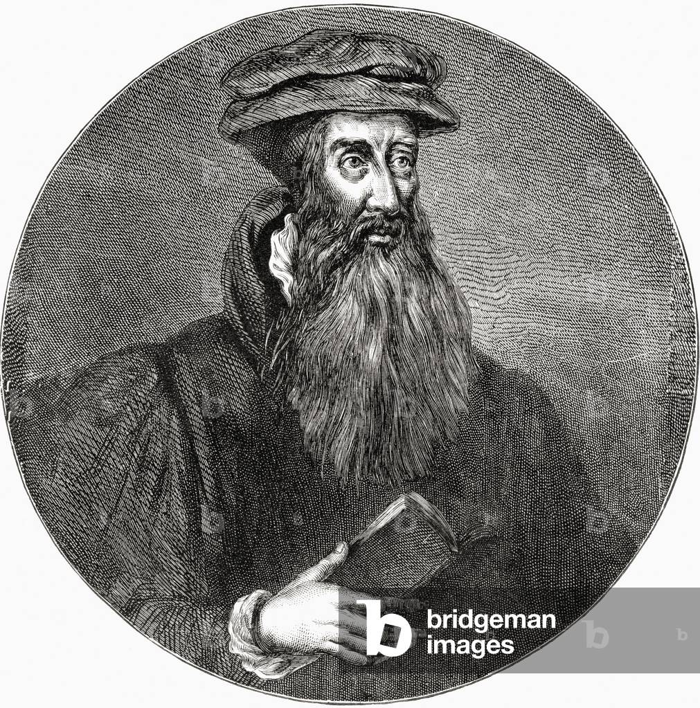 John Knox, from 'Scottish Pictures Drawn with Pen and Pencil', by Samuel G. Green, published in 1886 (litho)