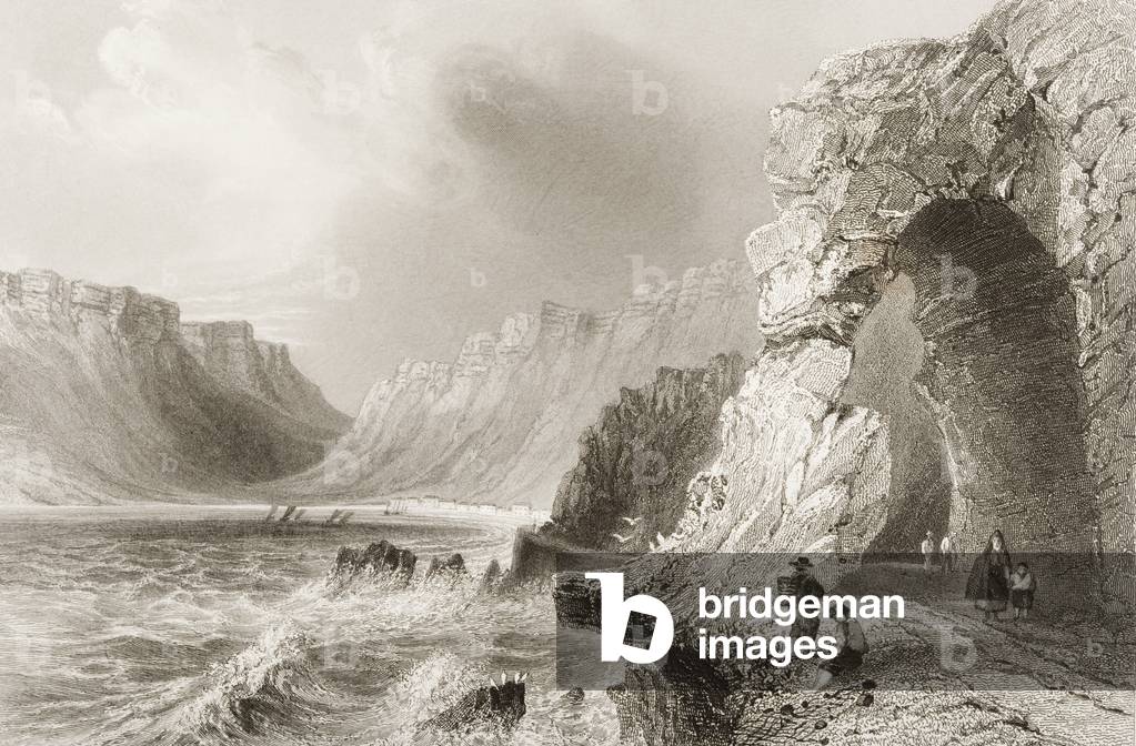 Glengarriff, County Cork, from 'Scenery and Antiquities of Ireland' by George Virtue, 1860s (engraving)