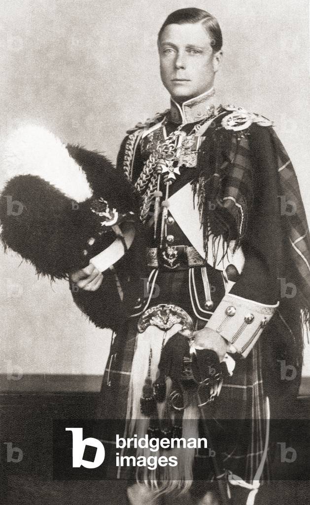 Edward VIII, 1936 (b/w photo)