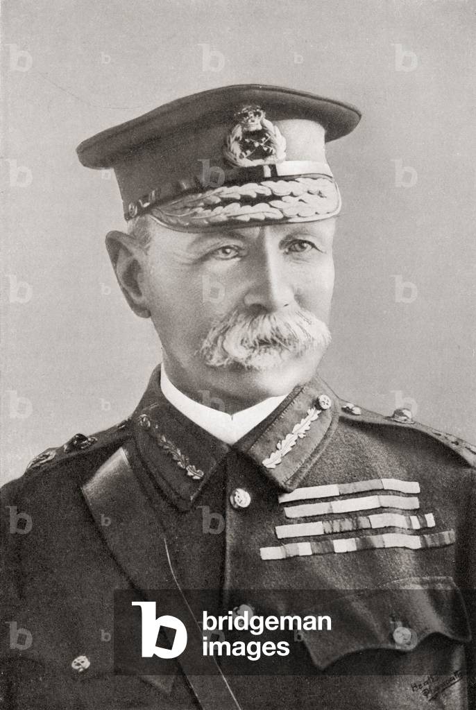 Field Marshal Frederick Sleigh Roberts, 1st Earl Roberts, 1832 1914.  British soldier and  Commander-in-Chief of the Forces.  From Field Marshal Lord Kitchener, His Life and Work for the Empire, published 1916.