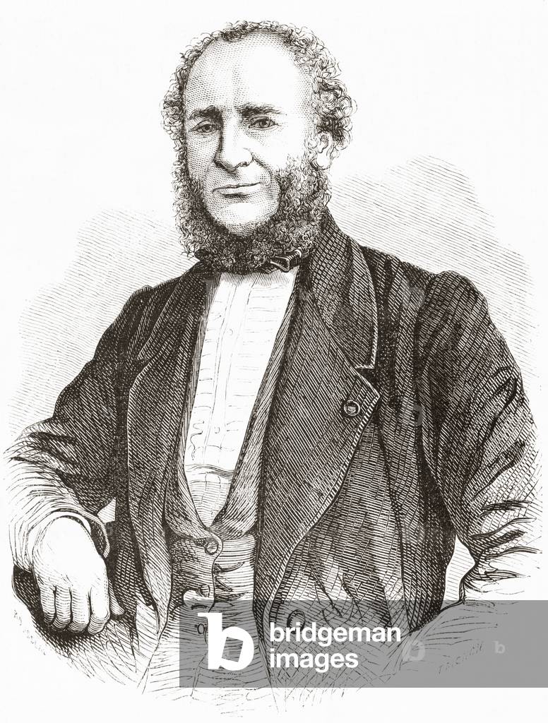 Antoine Joseph Jobert de Lamballe, 1799-1867  French surgeon, from L'Univers Illustre pub. 1867