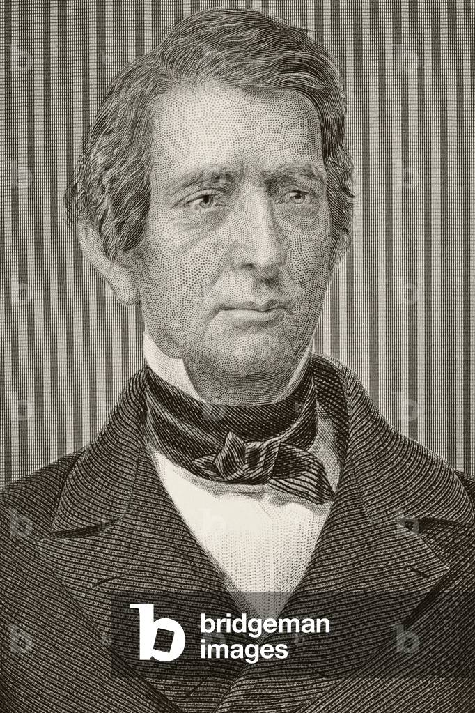 William Henry Seward, from 'Gallery of Historical Portraits', published c.1880 (litho)
