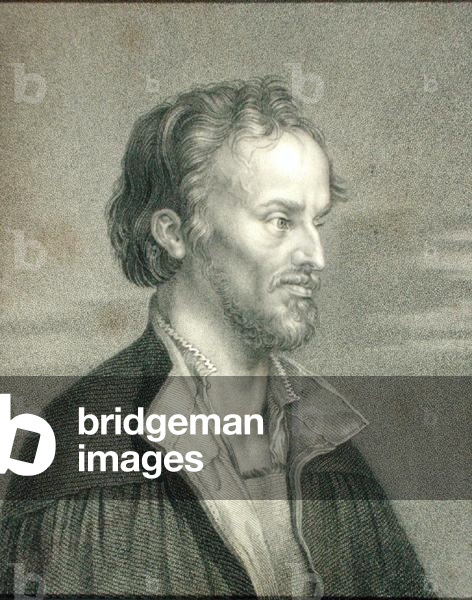 Philipp Melanchthon or Philipp Schwartzerd (1497-1560) from 'Gallery of Painters', published in 1833 (engraving)