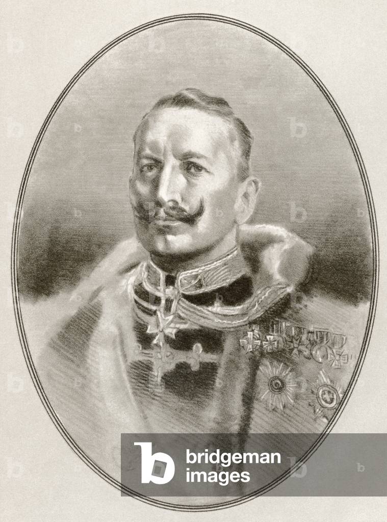 Wilhelm II, from Living Biographies of Famous Rulers.