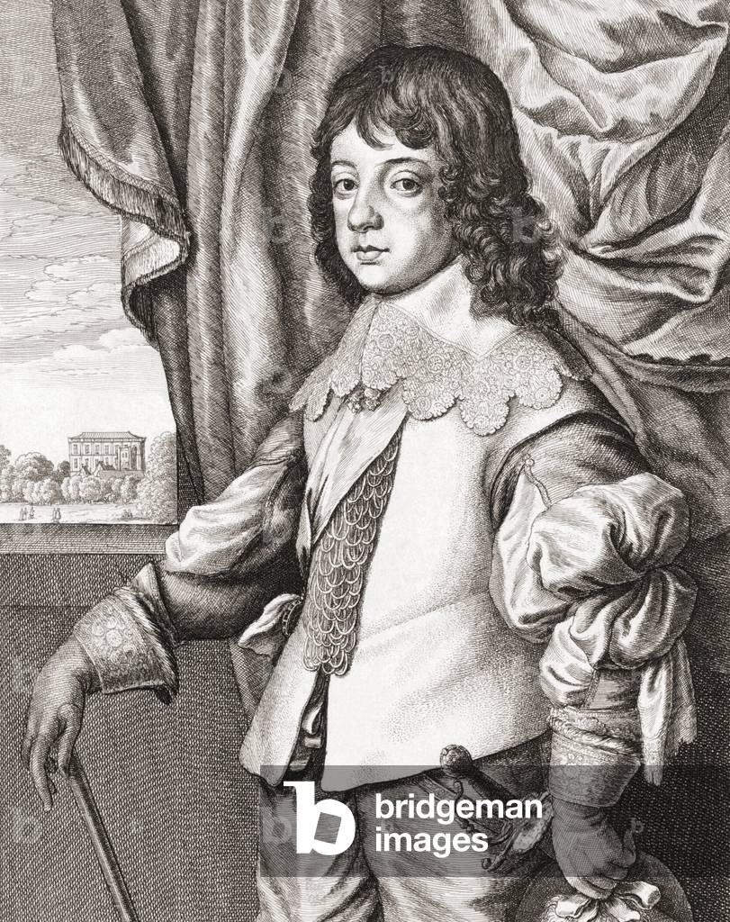 King Charles II of England as a child