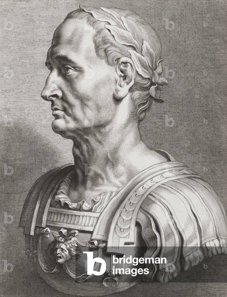 Julius Caesar.  Bust. Portrait.