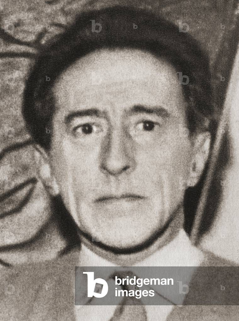 Jean  Cocteau, 20th century (b/w photo)