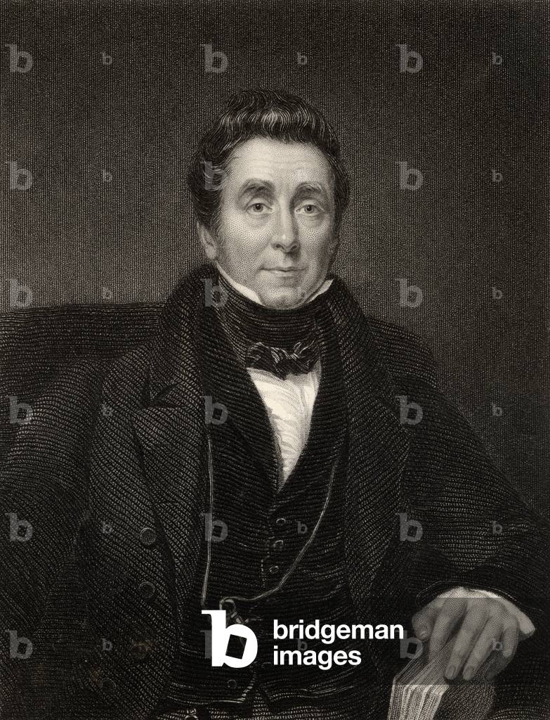 James Johnson, engraved by W. Holl, from 'The National Portrait Gallery, Volume IV', published c.1820 (litho)