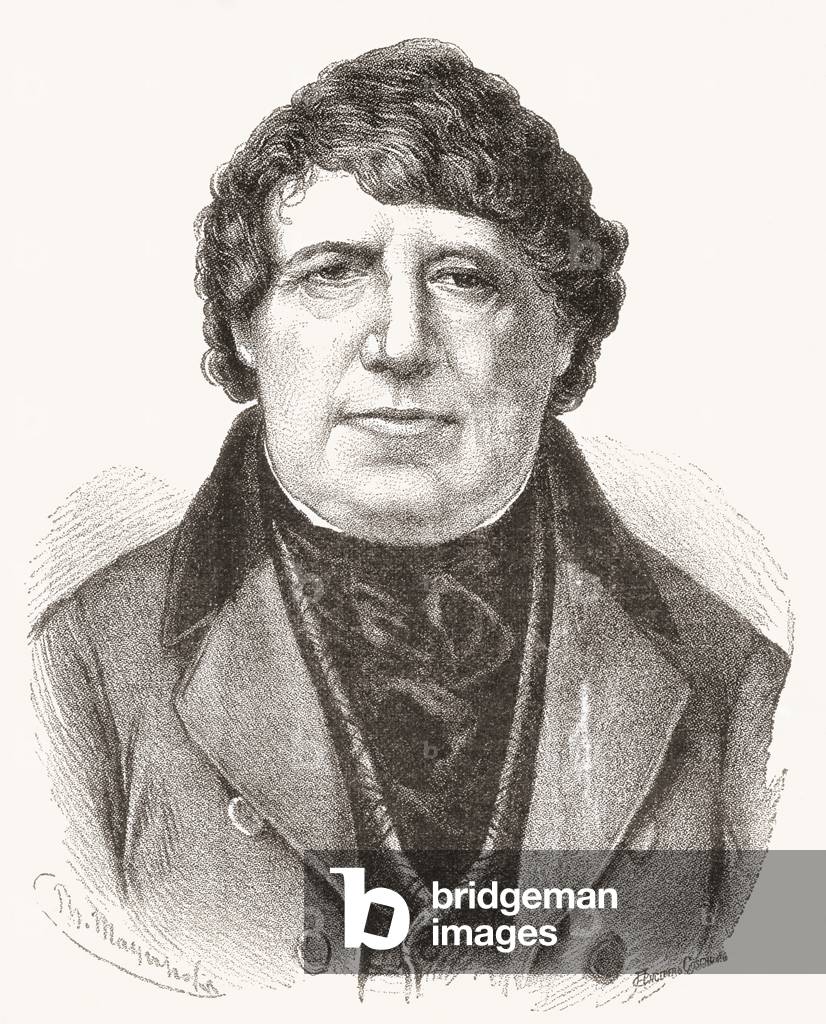 Daniel O'Connell,  1775 - 1847, aka The Liberator The Emancipator.  Irish political leader.  From Nuestro Siglo, published 1883.