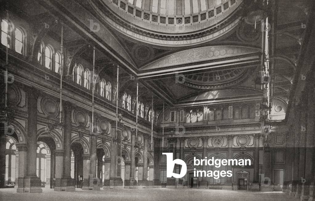 Interior of the Manchester Royal Exchange