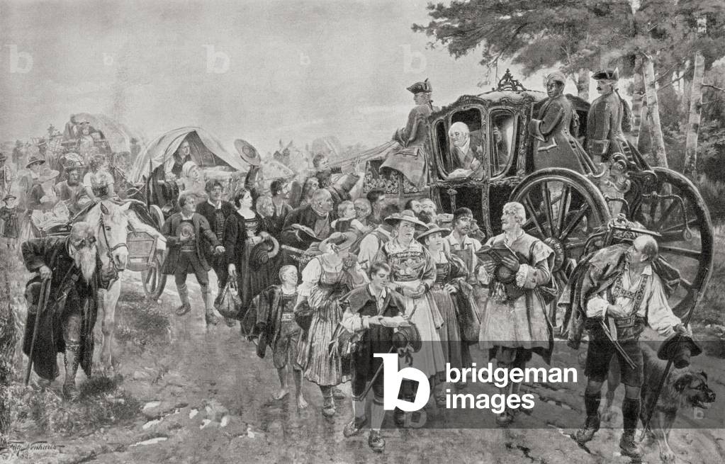 King Frederick William I of Prussia, 1920 (halftone print)