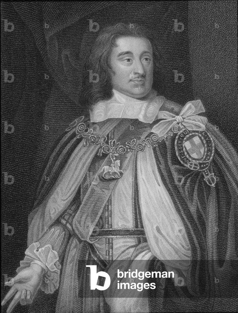 Portrait of George Monck (1608-70), from 'Lodge's British Portraits', 1823 (litho)