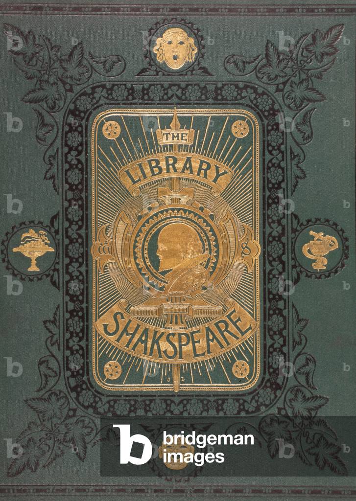 Cover from The Illustrated Library Shakspeare, pub.London 1890