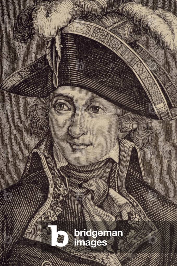 Portrait of Jean Charles Pichegru (1761-1804) (engraving)