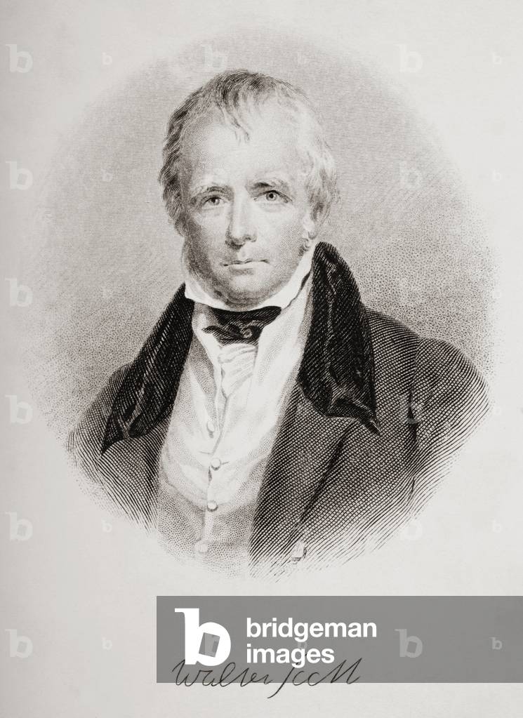 Sir Walter Scott, 1771-1832  Scottish novelist, poet, historian and biographer
