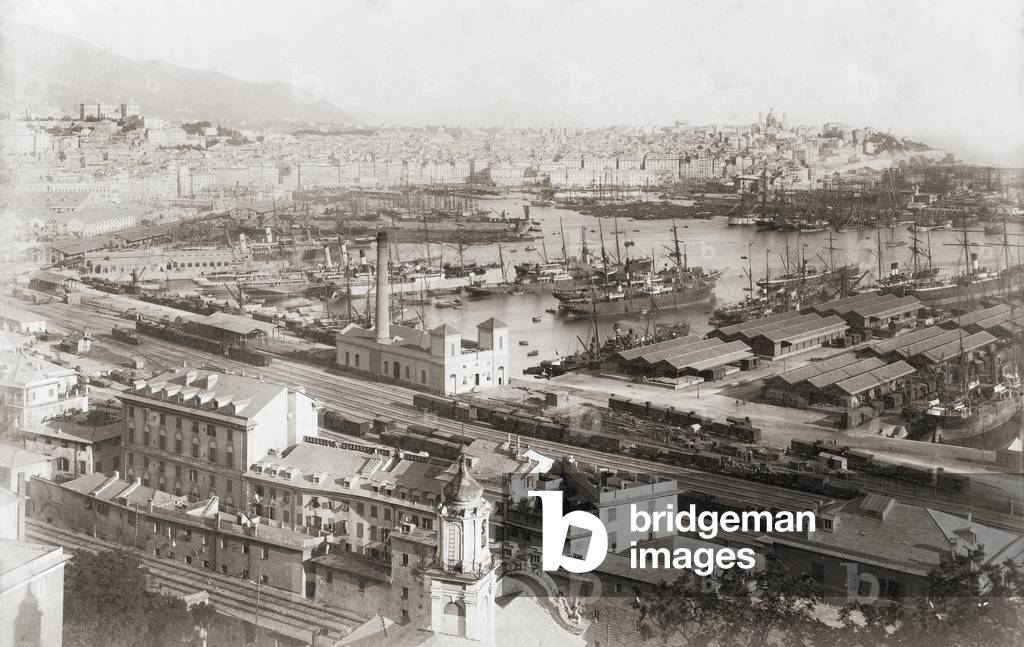 Genoa, Italy. Panorama of Villa Rosazza.