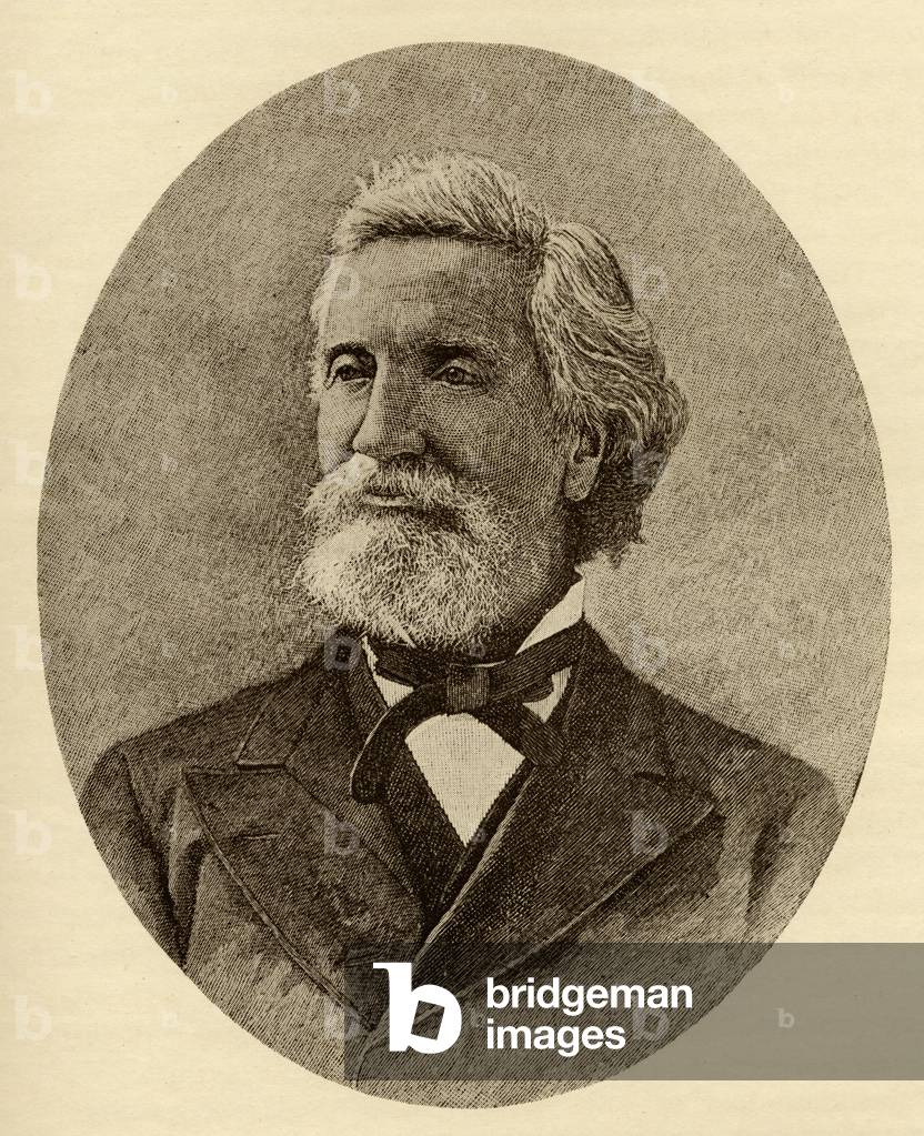 John Townsend Trowbridge (1827-1916) (litho)