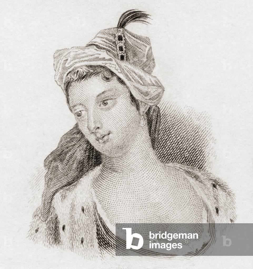 The Lady Mary Wortley Montagu, from  Crabb's Historical Dictionary pub. 1825