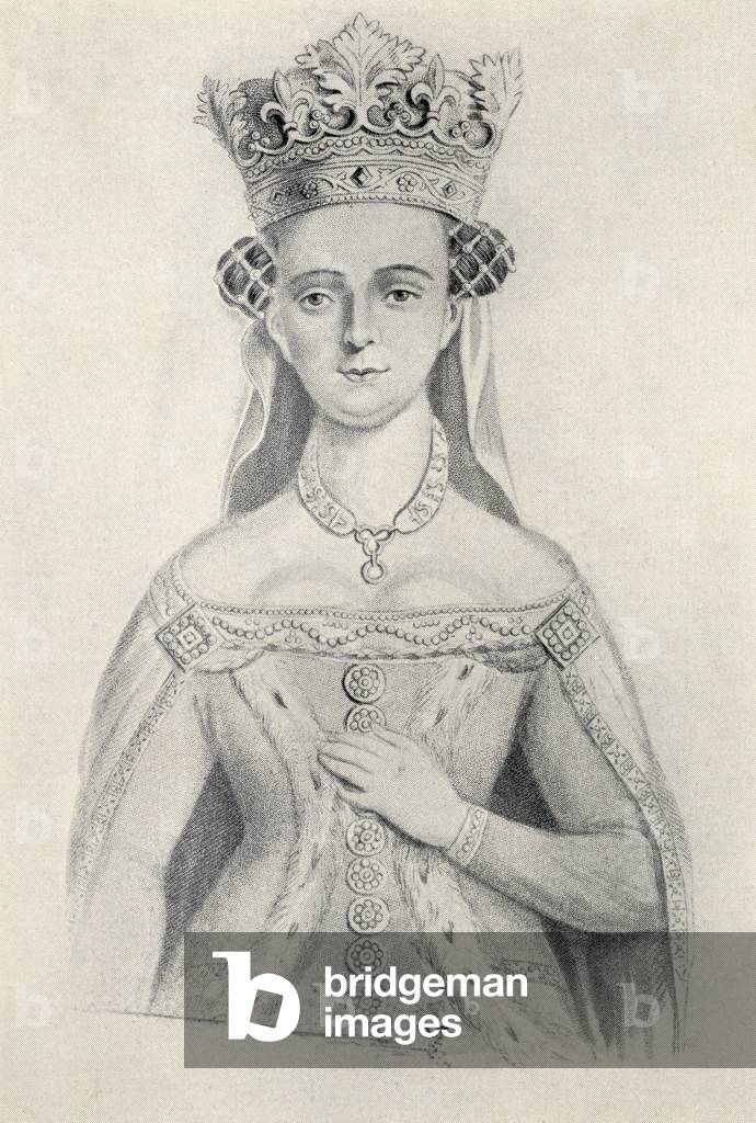 Joan of Navarre (litho)
