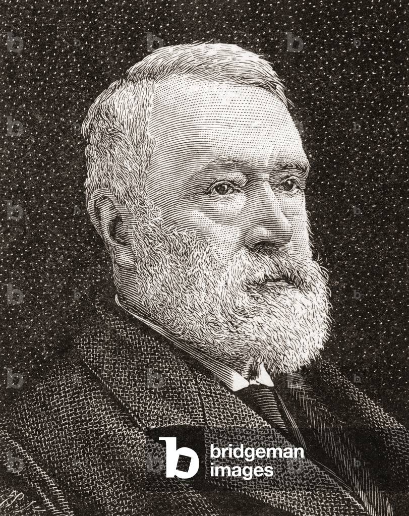 David Mather Masson, 1822  1907.  Scottish literary critic and historian.  From The Strand Magazine, published 1896