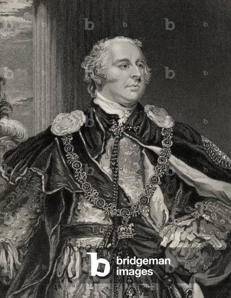 John Jeffreys Pratt (1759-1840) 2nd Earl and 1st Marquess Camden (litho)