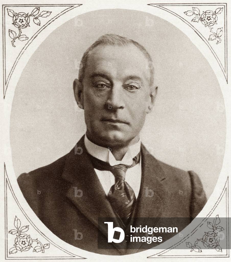 Sir Henry Bradwardine Jackson, from 'The Illustrated War News', published in 1915 (litho)