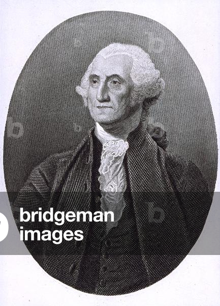 Portrait of George Washington (1732-1799) (engraving)