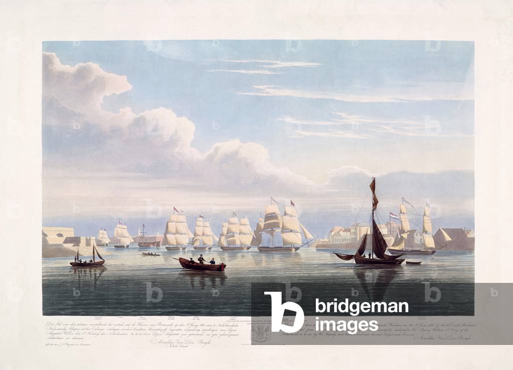 Dutch merchant ships leaving Portsmouth, June 2, 1833