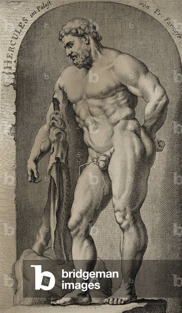 Hercules Fetching the Golden Apples of the Hesperides (litho)