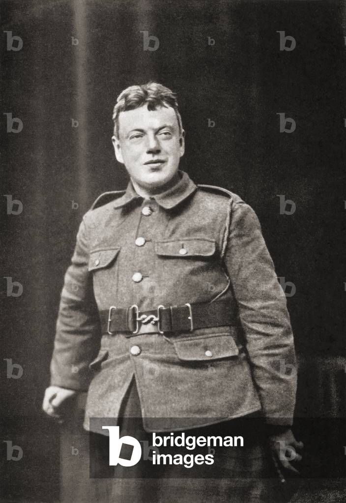 Cecil Chesterton, English journalist and newspaper editor, from The Chestertons by Mrs. Cecil Chesterton, pub. London, 1941