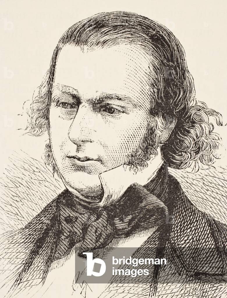 Isambard Kingdom Brunel, from 'The National and Domestic History of England' by William Hickman Smith Aubrey (1858-1916) published London, c.1890 (litho)