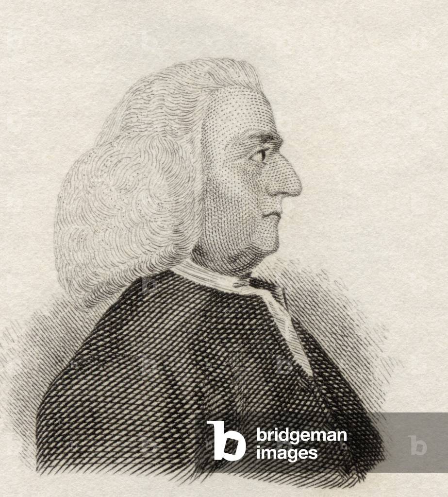 Charles Cotton, from 'Crabb's Historical Dictionary', published 1825 (litho)