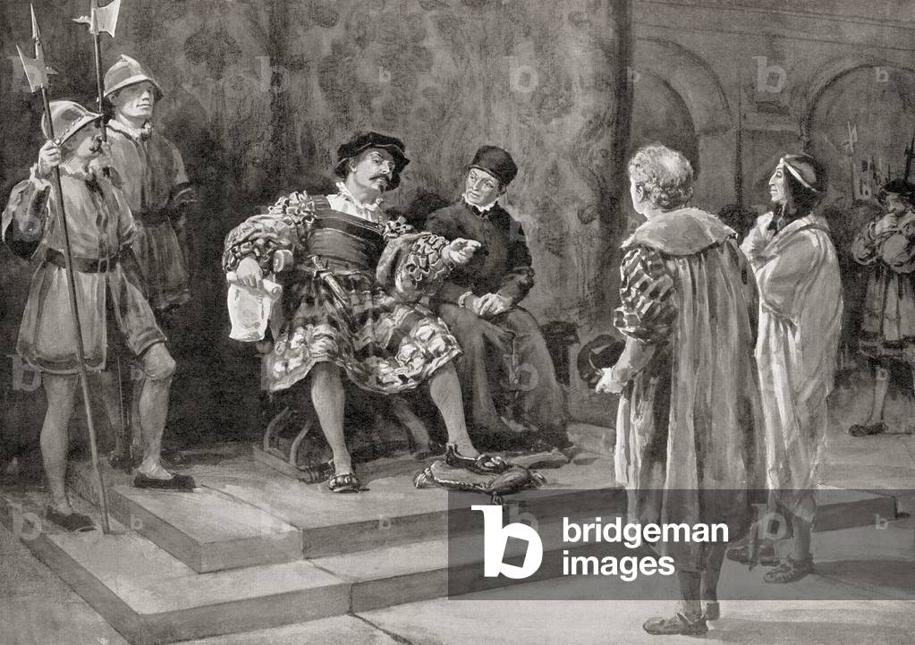 Tomé de Sousa, from 'Hutchinson's History of the Nations', pub.1915 (print)