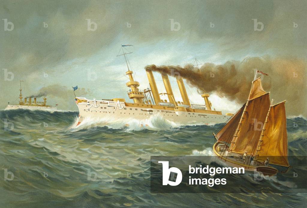 Artist's impression of USS Brooklyn