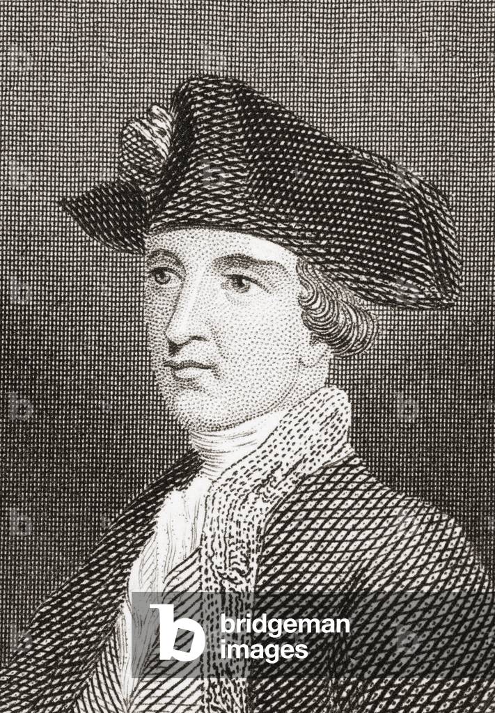 François Jean De Beavoir, Marquis de Chastellux, from the book Gallery of Historical Portraits pub. c.1880