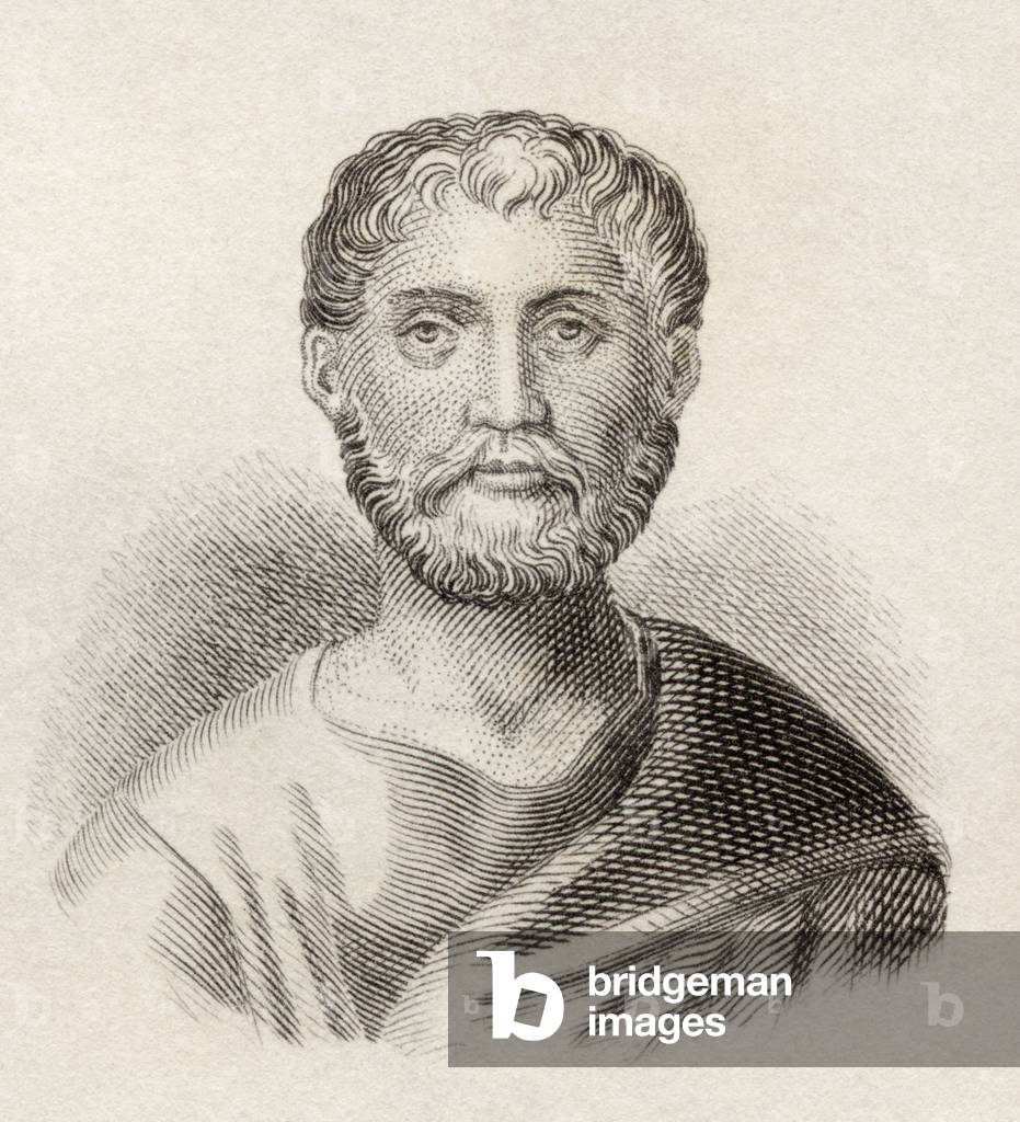 Publius Terentius Afer, from 'Crabb's Historical Dictionary', published 1825 (litho)