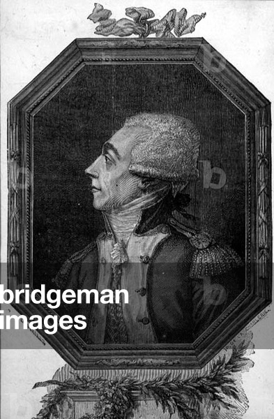 Marie Joseph Paul Yves Roch Gilbert du Motier, Marquis de Lafayette (1757-1834) engraving)