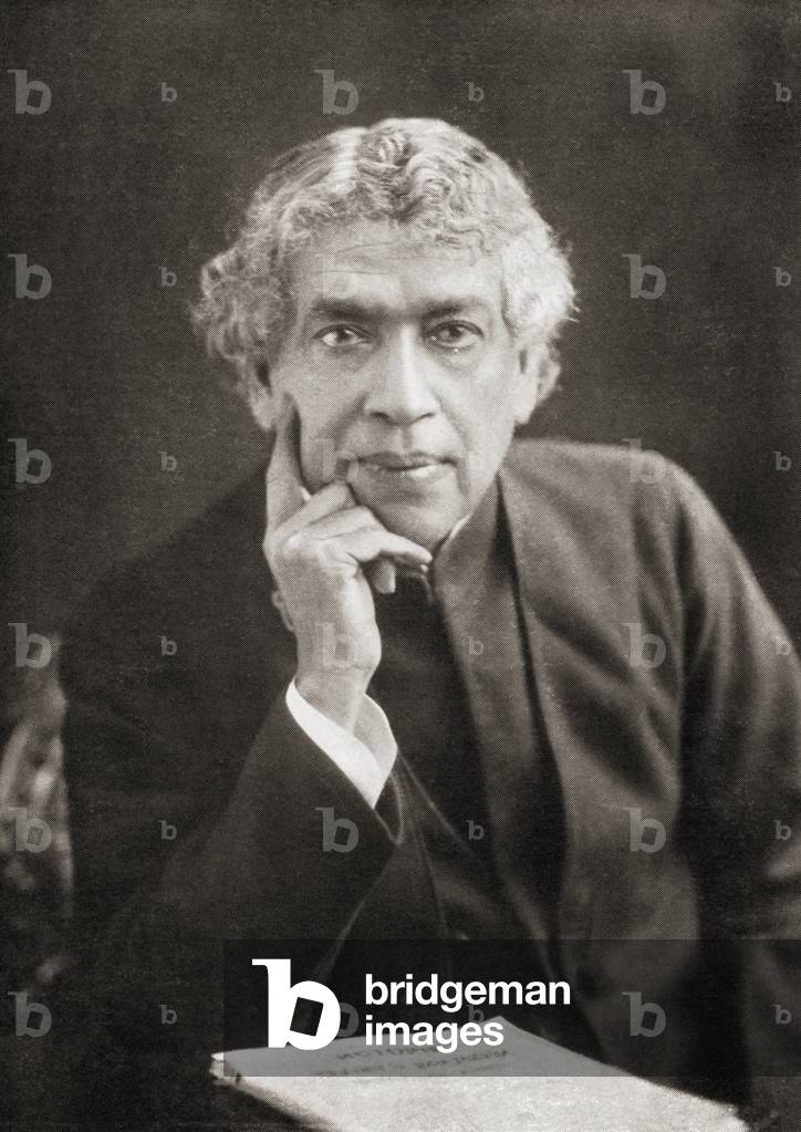 Sir Jagadish Chandra Bose, from Master Minds of Modern Science, published 1930 (b/w photo)